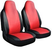 Wholesale - 2pc Red Seat Cover C/P 20, UPC: 840345119940